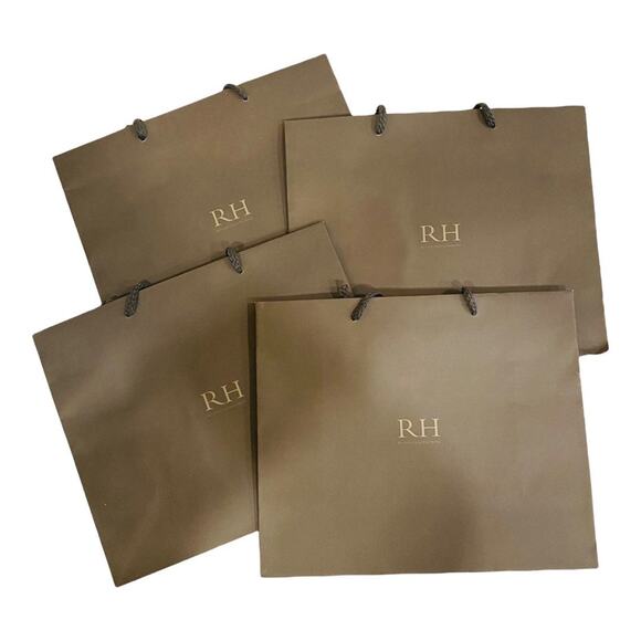New Restoration Hardware Paper Shopping Bag - Picture 1 of 1